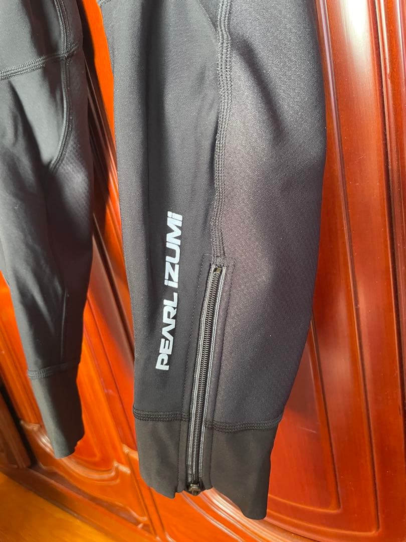 ★パールイズミ ウィンドブレーククイックビブタイツ裏起毛【5℃～対応】 Lサイズ