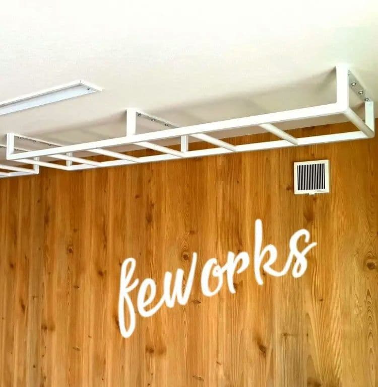 うんてい　サイズオーダーメイド製作　ホワイト　3本足　懸垂　トレーニング　知育