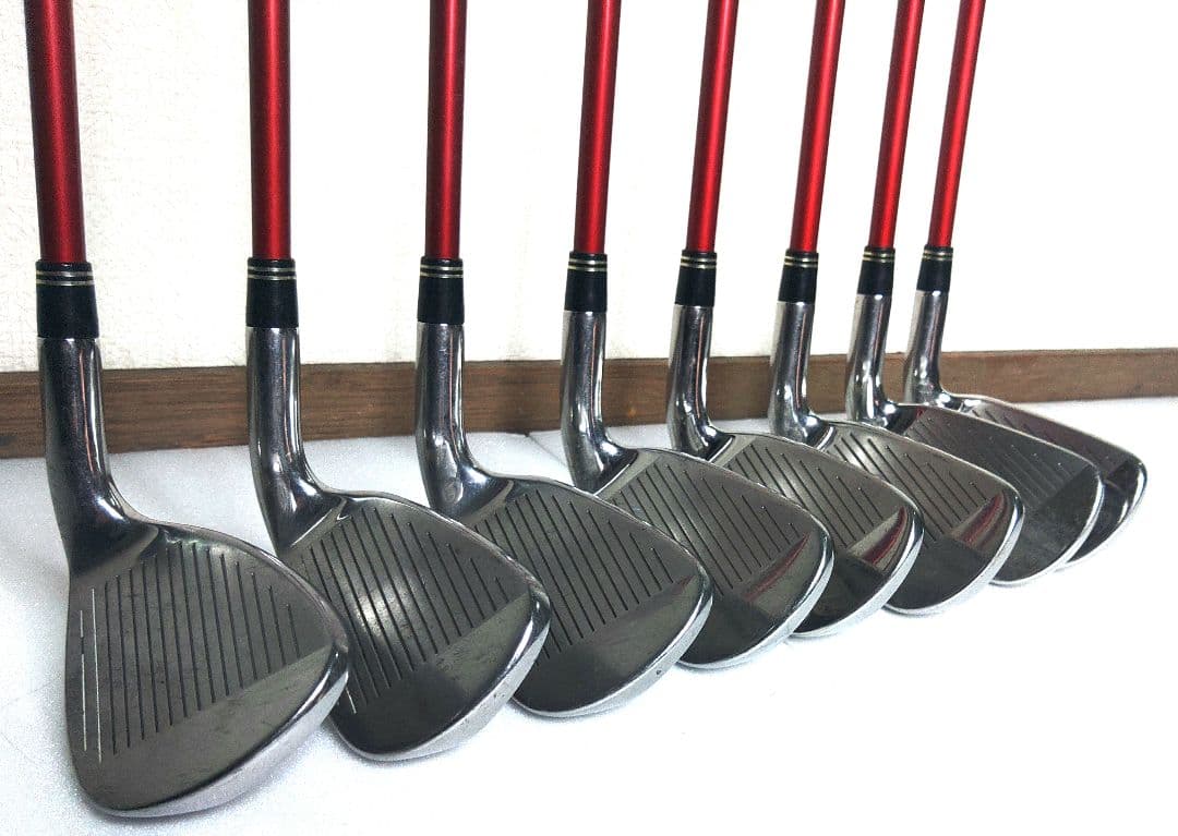 レフティ　テーラーメイド　バーナー　メンズ　アイアンセット　純正カーボン（S）