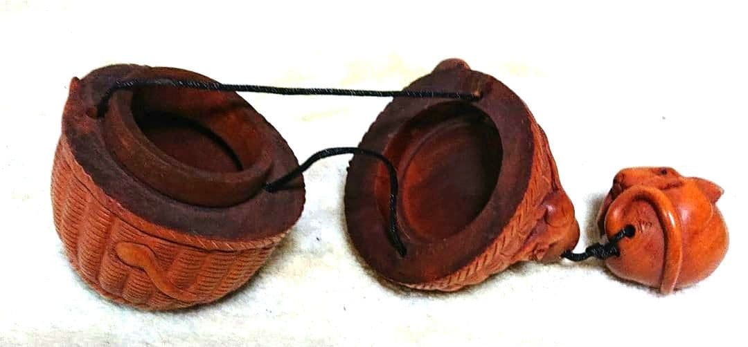 蛇と鼠デザイン提げ物