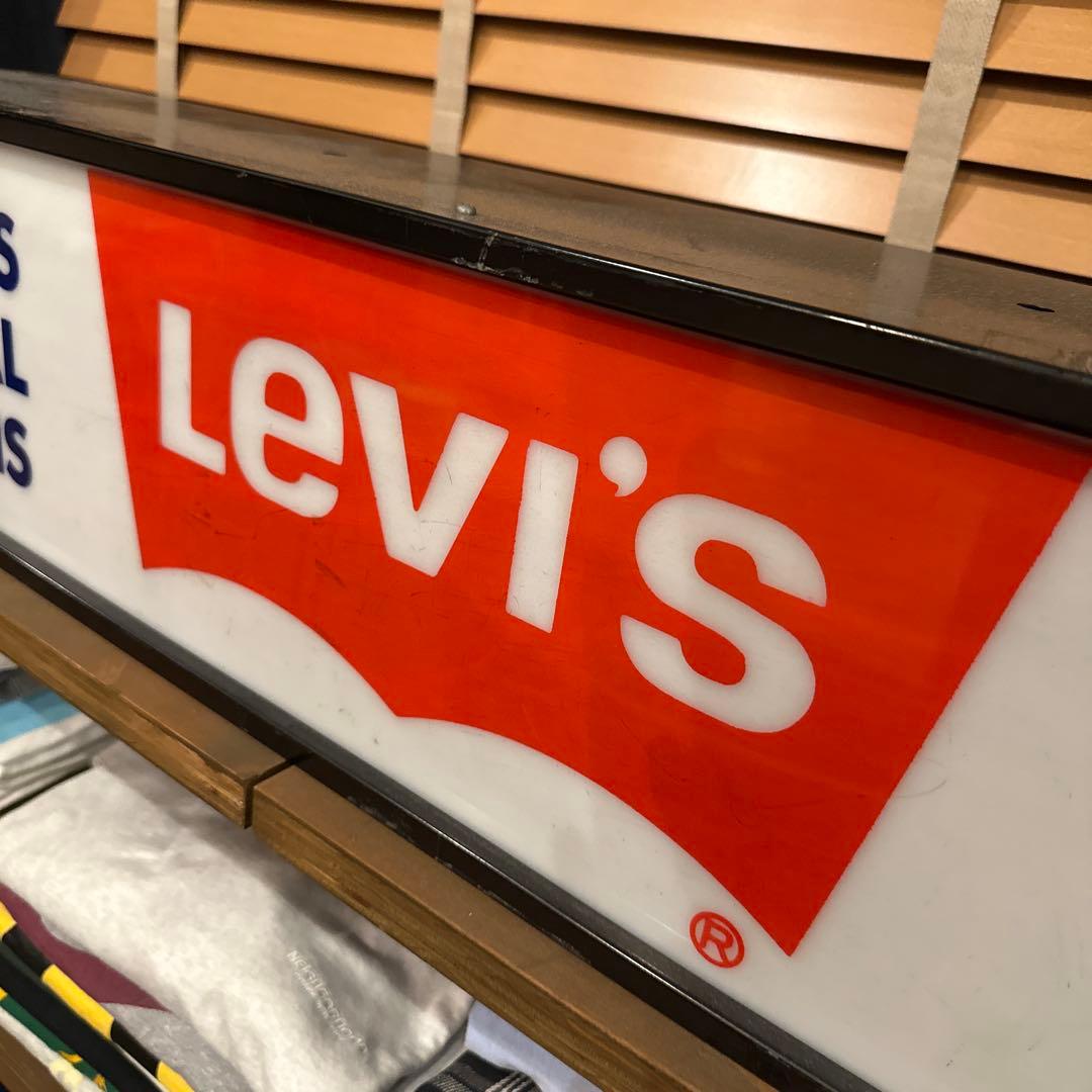 リーバイス　販促品　非売品　ネオン看板