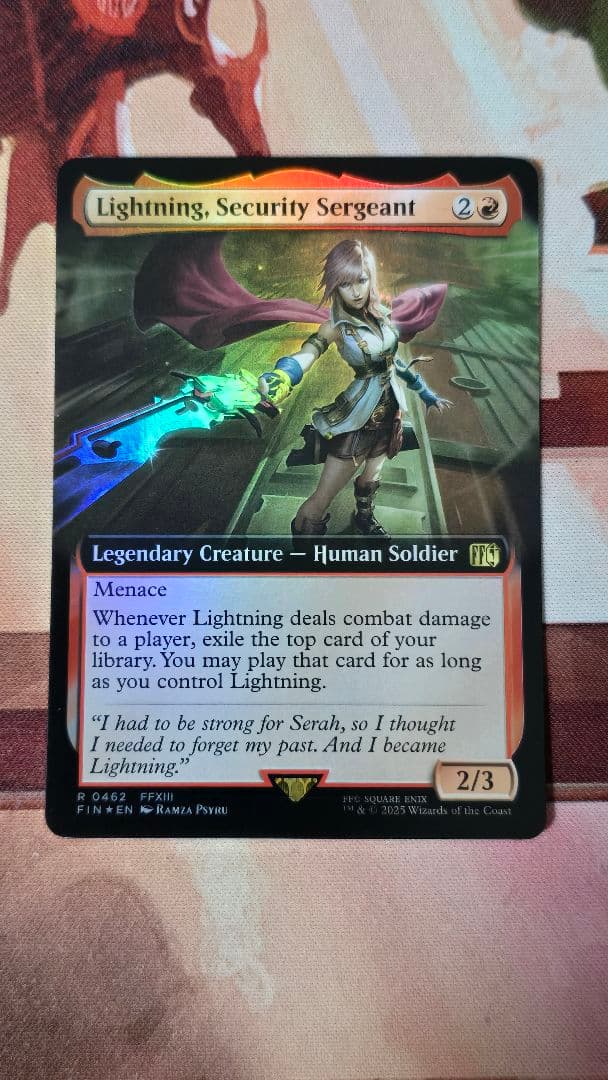 mtg 刃向かう者、ライトニング 英語版拡張foil