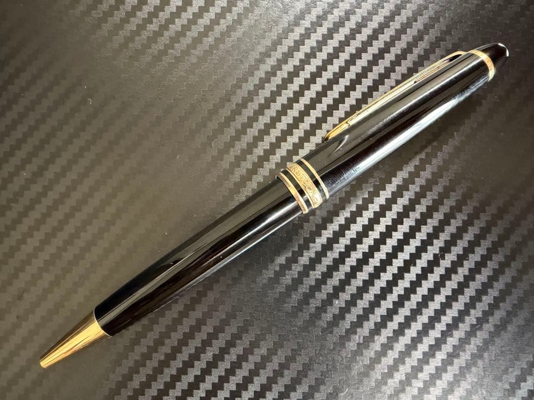 未使用に近い モンブラン マイスターシュテュック 164 ボールペン ブラック
