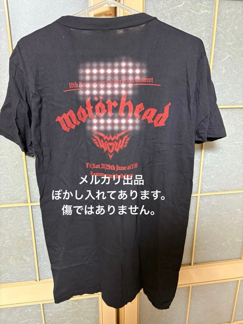 ヴィンテージ　Motörhead 10th anniversary Tシャツ