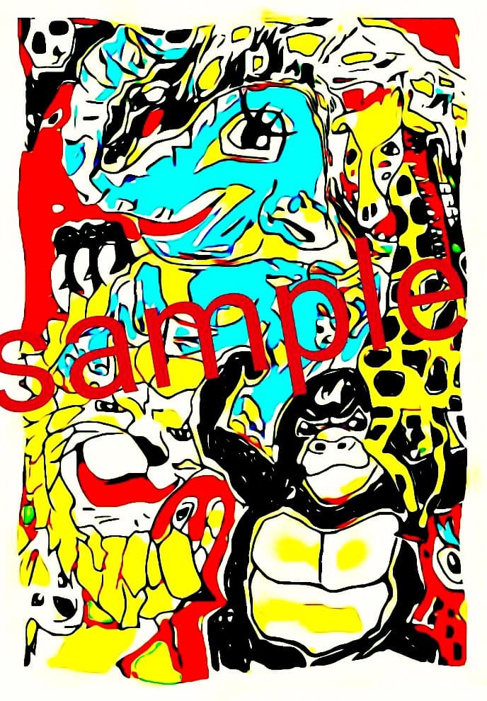 大感謝祭！ オリジナルアート作品 新作も含めた3作品選べます 絵画 インテリアに