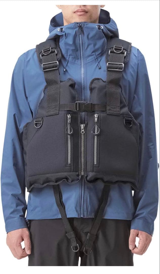 SHIMANO ロックショアベスト VF-029U ブラック