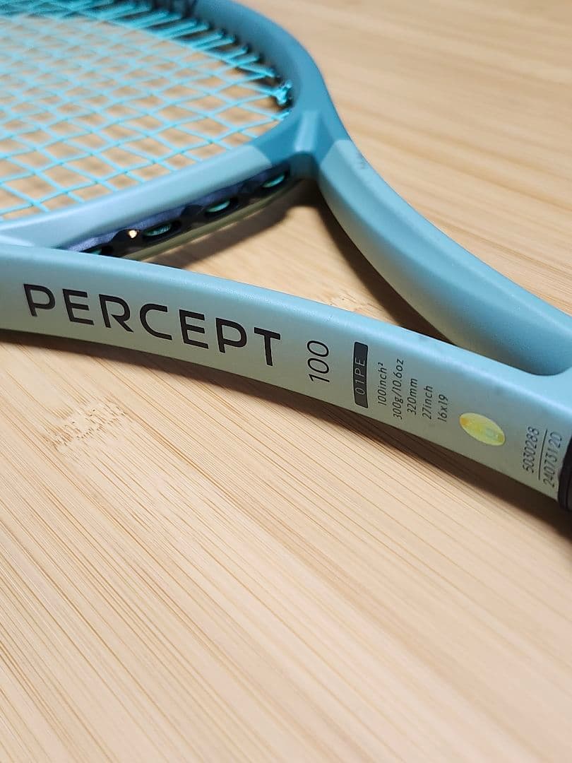 【美品】YONEX PERCEPT 100 G2 テニスラケット　ケース有り