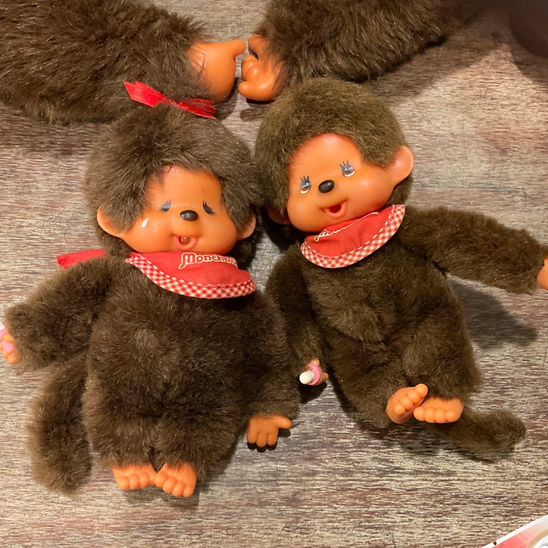 38800昭和レトロ モンチッチ 当時物 ビンテージ セキグチ 4体セット