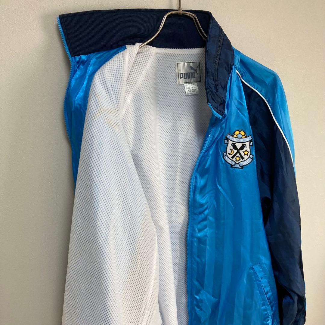 XO 大きめ PUMA プーマ ヤマハジュビロ磐JUBILO ナイロンジャケット