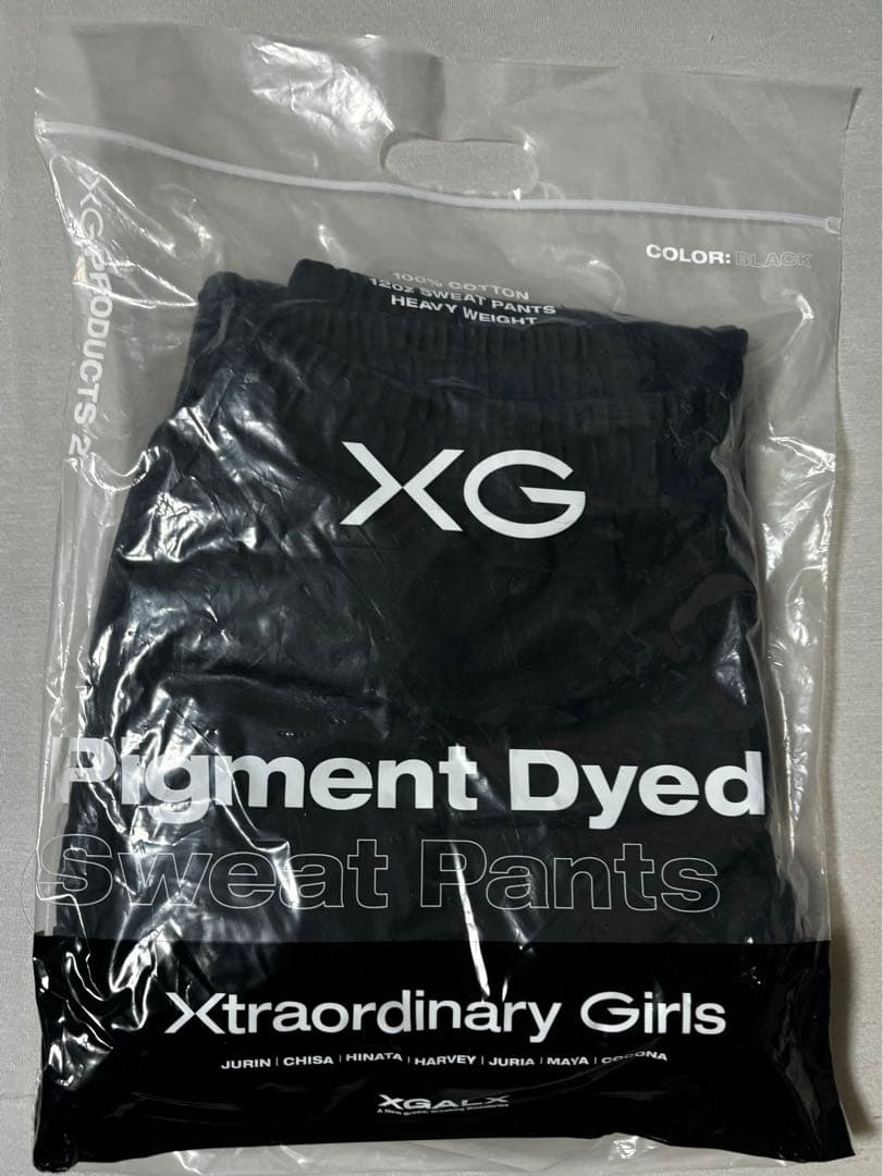 XG Pigment Dyed Sweat Pants Lサイズ