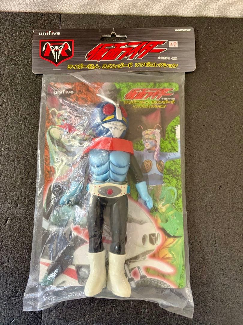 仮面ライダー　ライダー怪人　スタンダード　ソフビコレクション　ユニファイブ