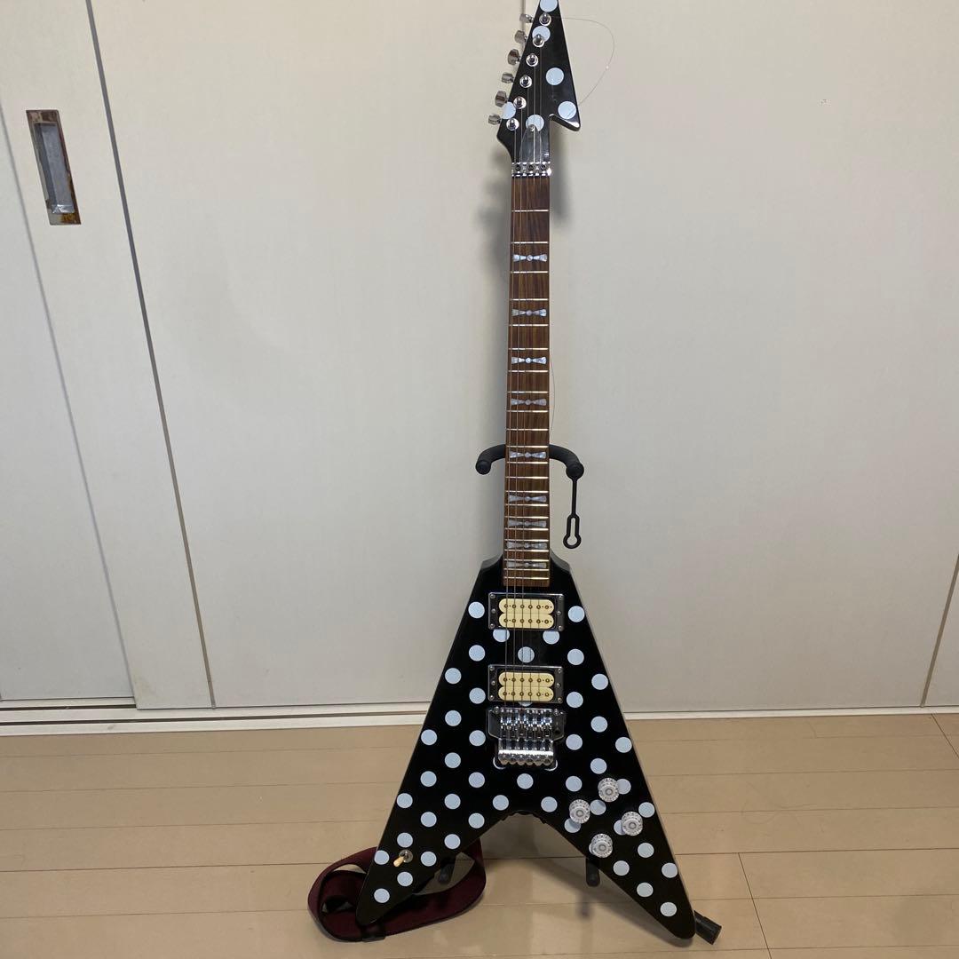 【ラン様用ページ】ランディローズ　ポルカドットフライングv フロイドローズ