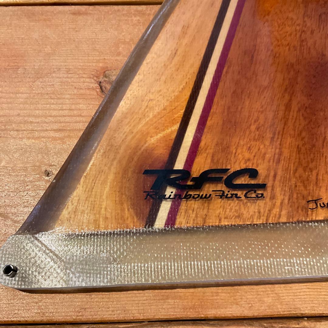 RAINBOW FINレインボーフィン Juno‘s10 WOODロングボード用