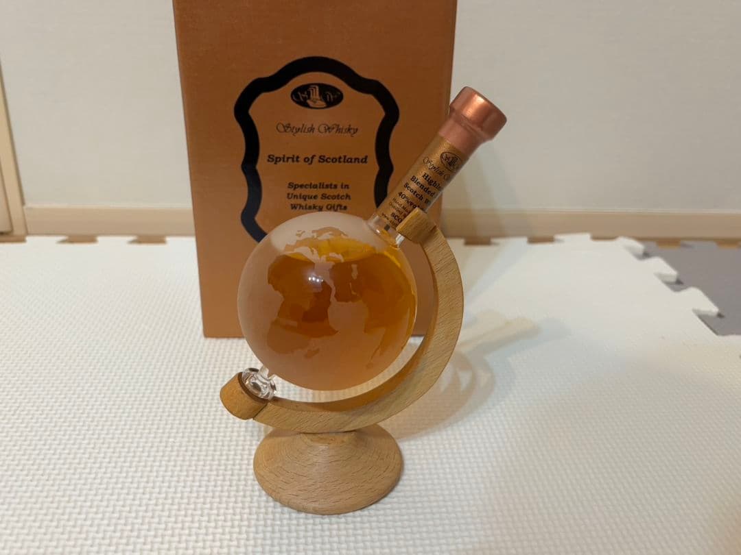 Scotch whisky 地球儀型ウィスキー アンティーク