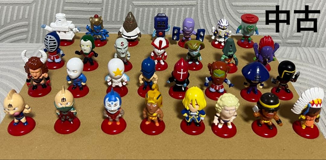 【中古品】キン肉マンアニメヒーローズ 30体おまとめ売りフィギュア