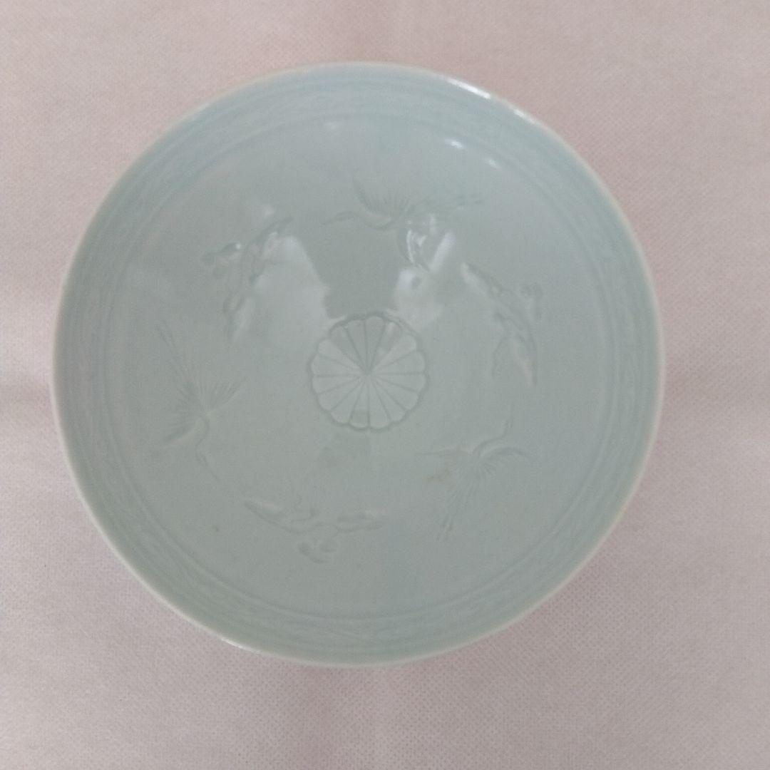 白磁茶碗　韓国陶磁器　樊川窯　安東五作品　共箱入り