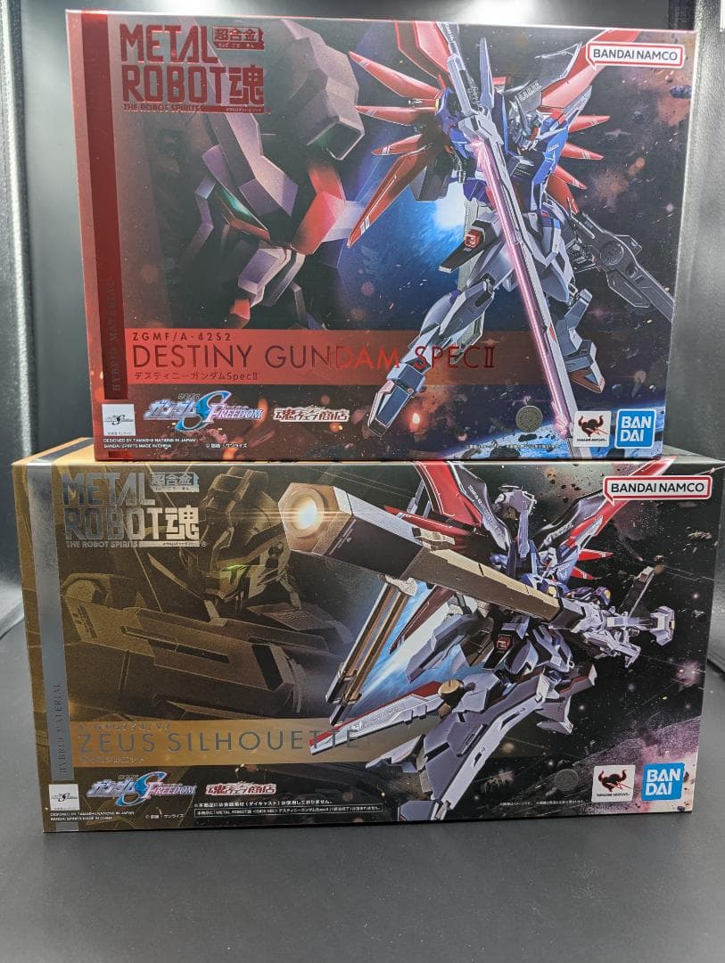 L ROBOT魂 デスティニーガンダム スペックII ゼウスシルエット