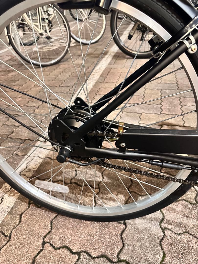 電動アシスト自転車 26インチ ブラック