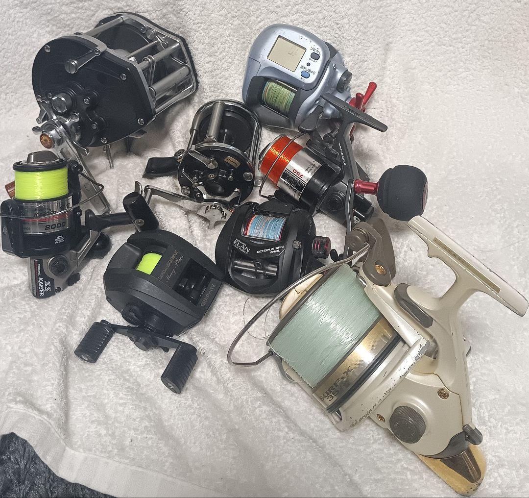 ジャンクリールまとめて8台