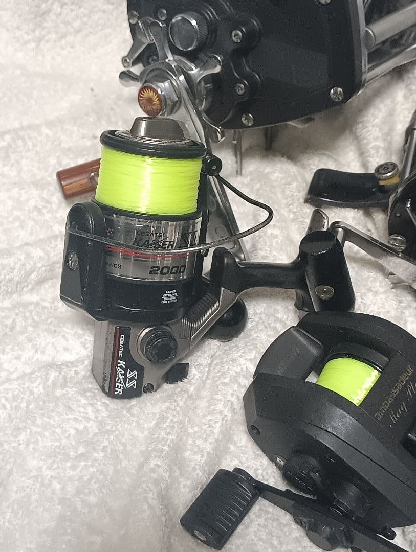 ジャンクリールまとめて8台