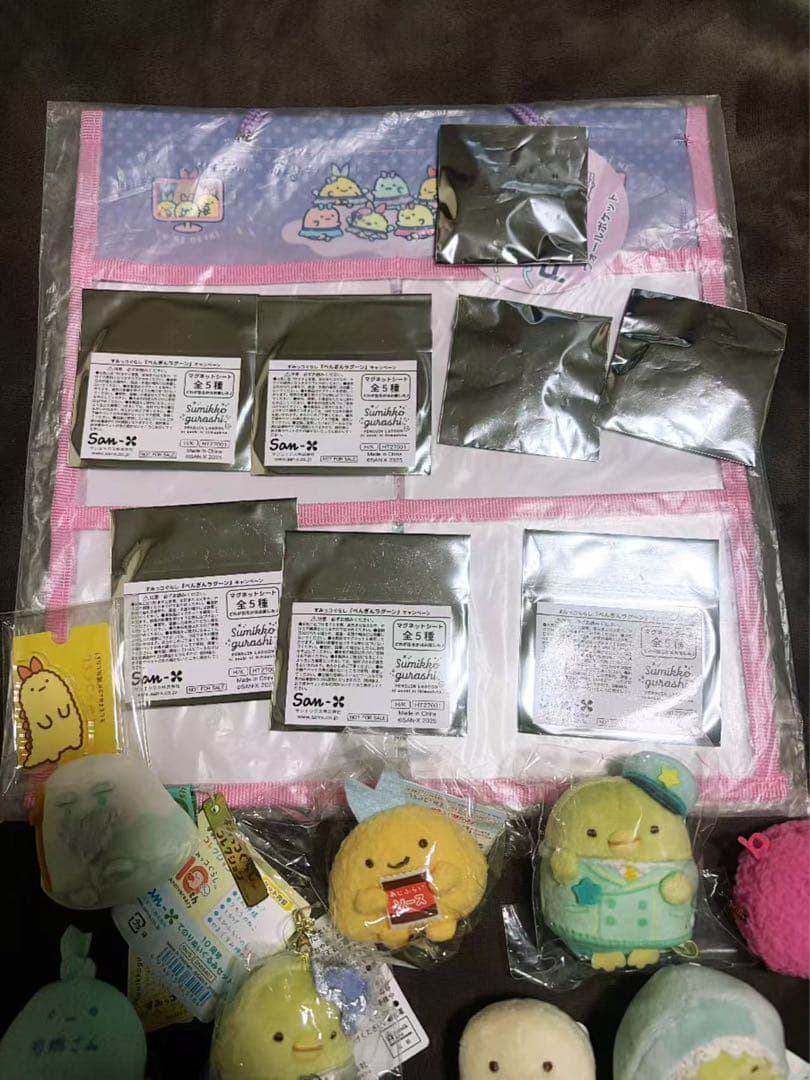 すみっコぐらし　てのりぬいぐるみ　特典　セット　うみがめ　ぺんぎん？　など