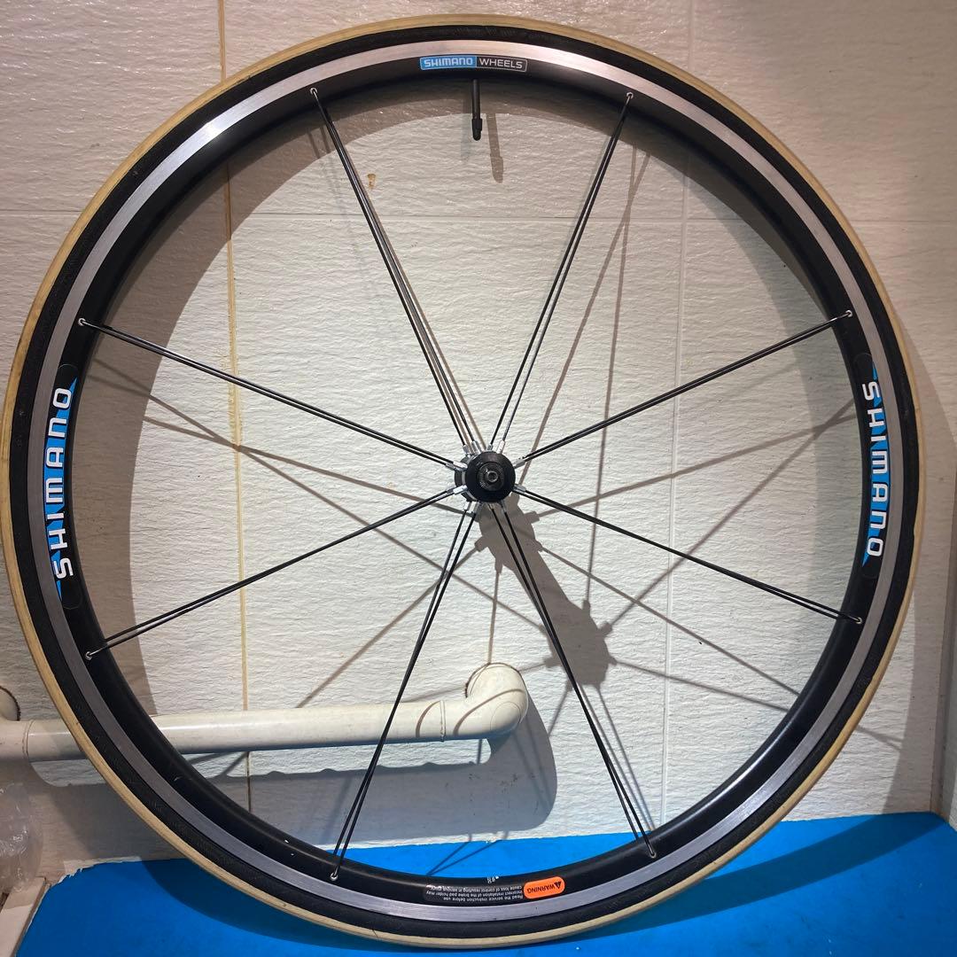 ★良品フルメンテ済 WH-R540 10sフリー 前後ホイール クイック付