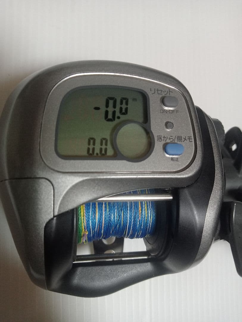 ダイワ棚センサー400 デジタル表示リール 美品