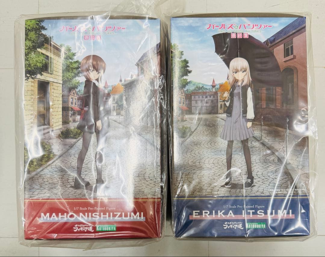 新品 同時購入特典付き フィギュア道 西住まほ・逸見エリカ ガールズ＆パンツァー