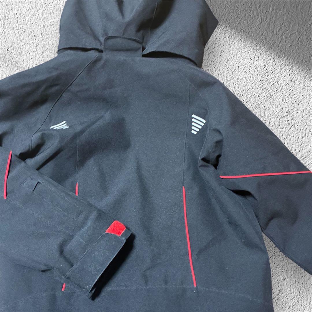 【美品！】phenix スキーウェア 黒/赤 子ども用