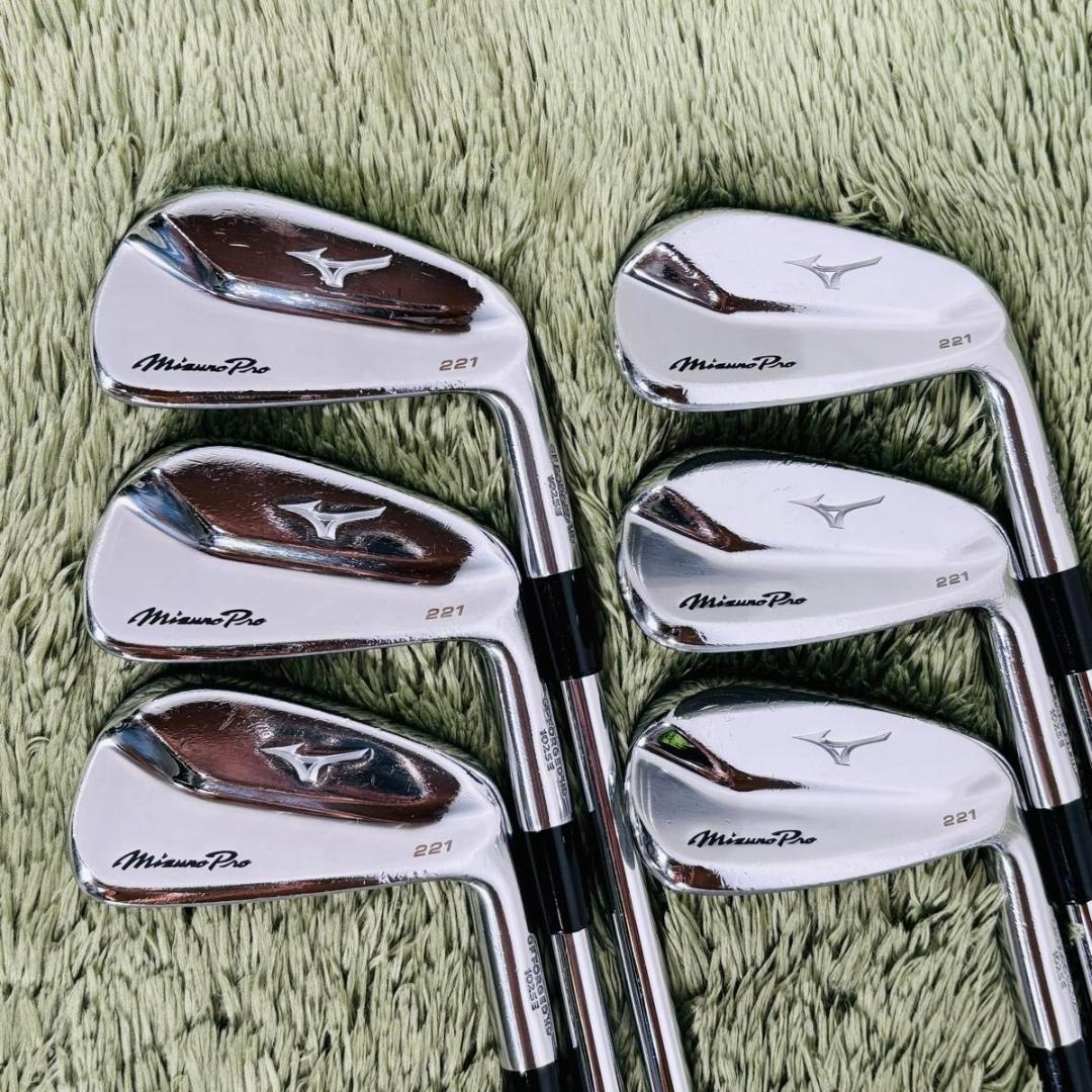 ミズノプロ 221 アイアン6本セット メンズゴルフ 初心者 入門 大人気モデル