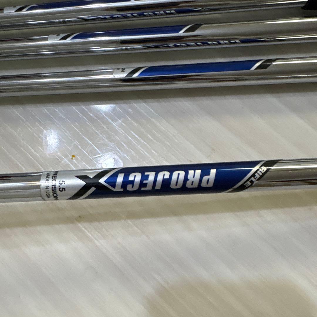 ミズノプロ243 プロジェクトX 5.5 7本セットアイアン