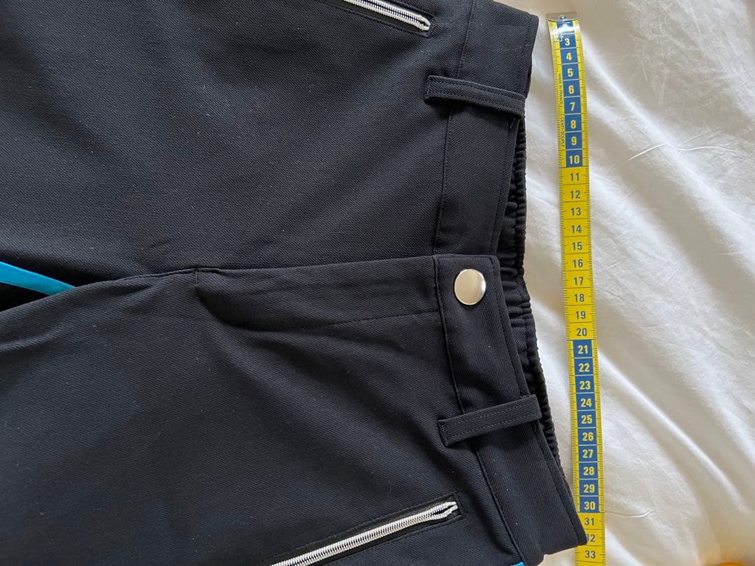 December May アシンメトリーラインパンツ