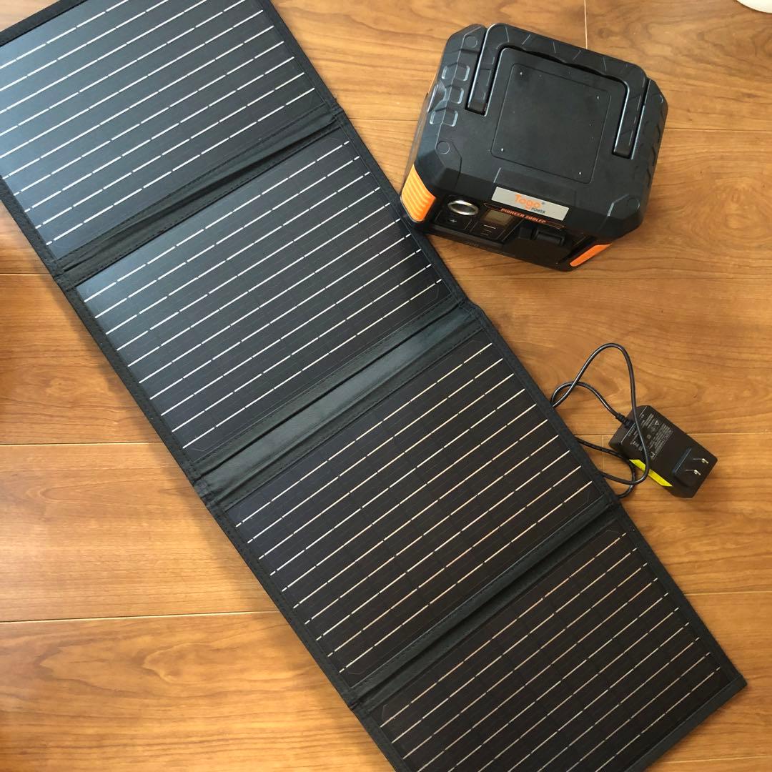 Togo Power ポータブル電源 ソーラーパネルセット 小型 キャンプ防災用