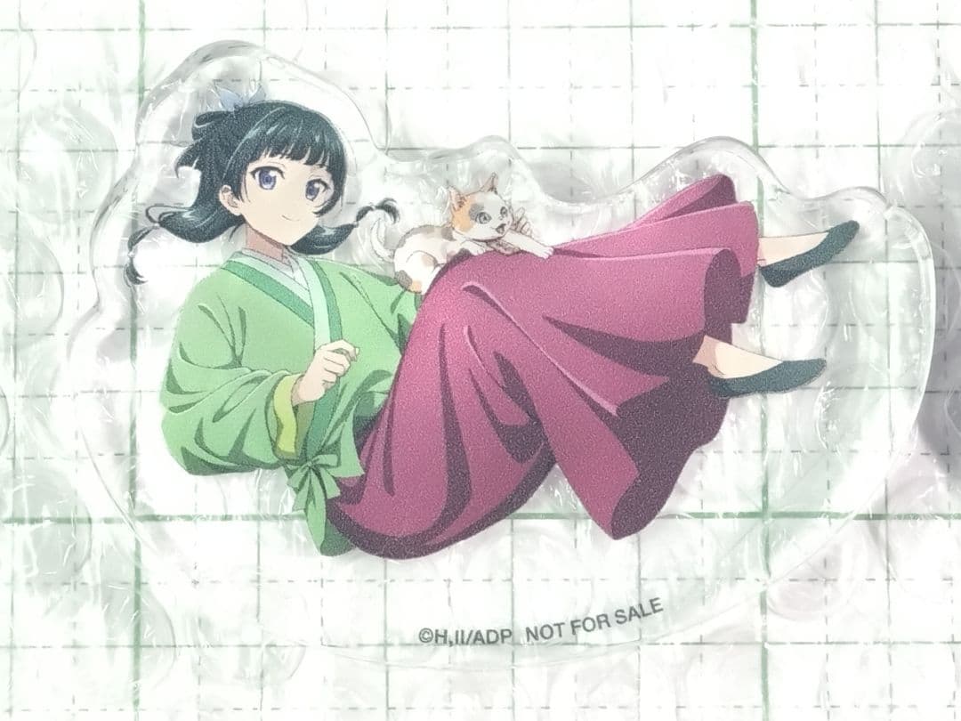 猫猫　壬氏　ゆらゆらアクリルブロック　薬屋のひとりごと　2種