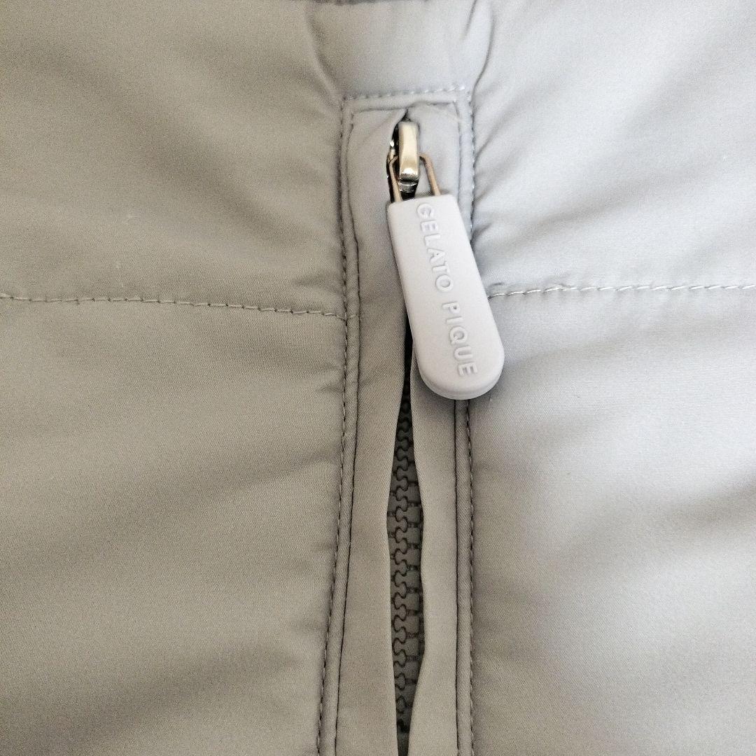 【完売品】GELATO PIQUE ブルー 犬服ダウン Mサイズ