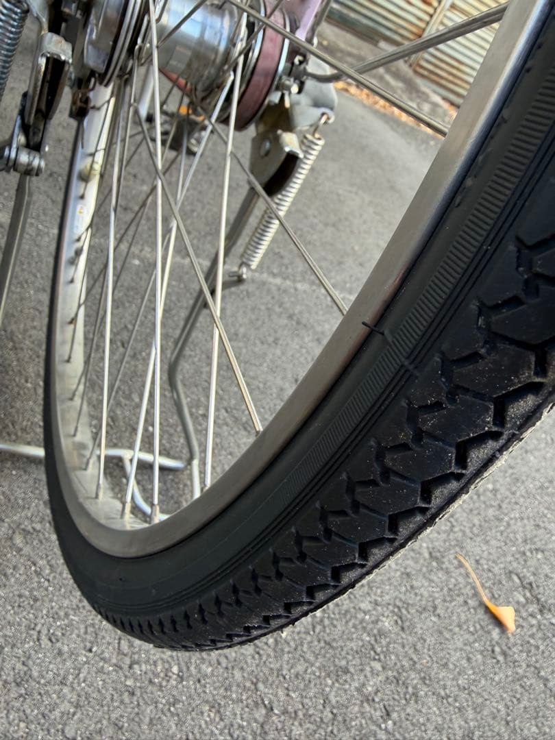 490ブリヂストン 電動アシスト自転車 26インチ自動充電タイプ