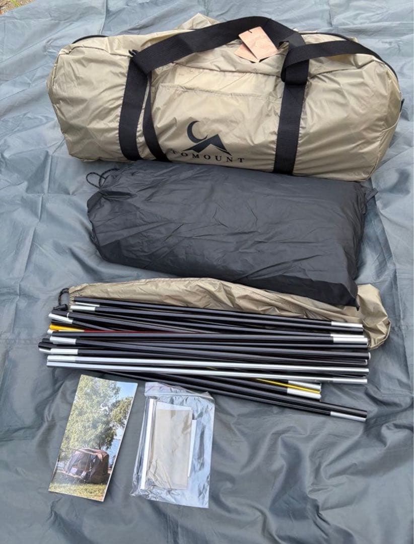 【美品】TOMOUNT トンネルテント 2ルームテント