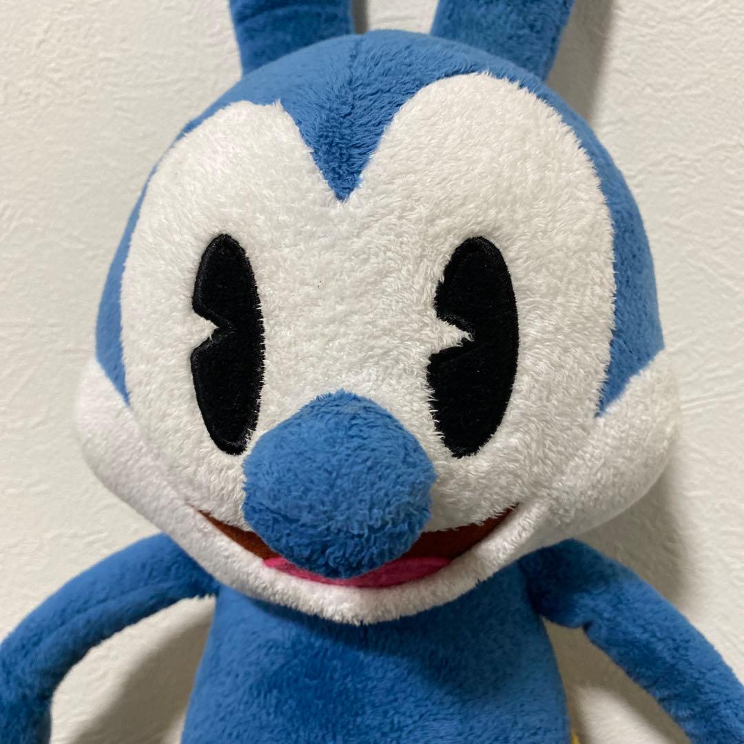 希少 オズワルド ラビット ぬいぐるみ　ブルー　m2