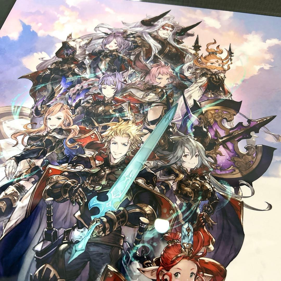 激レア 2017年発売 グランブルーファンタジー 高精細複製原画 十天衆