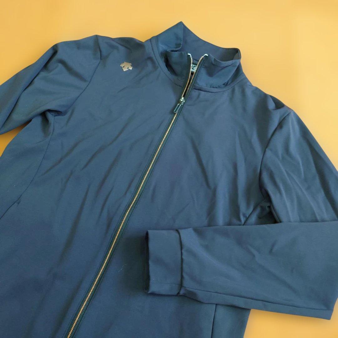 美品　デサントゴルフ　美ラインブルゾン　ストレッチ　ジャケット