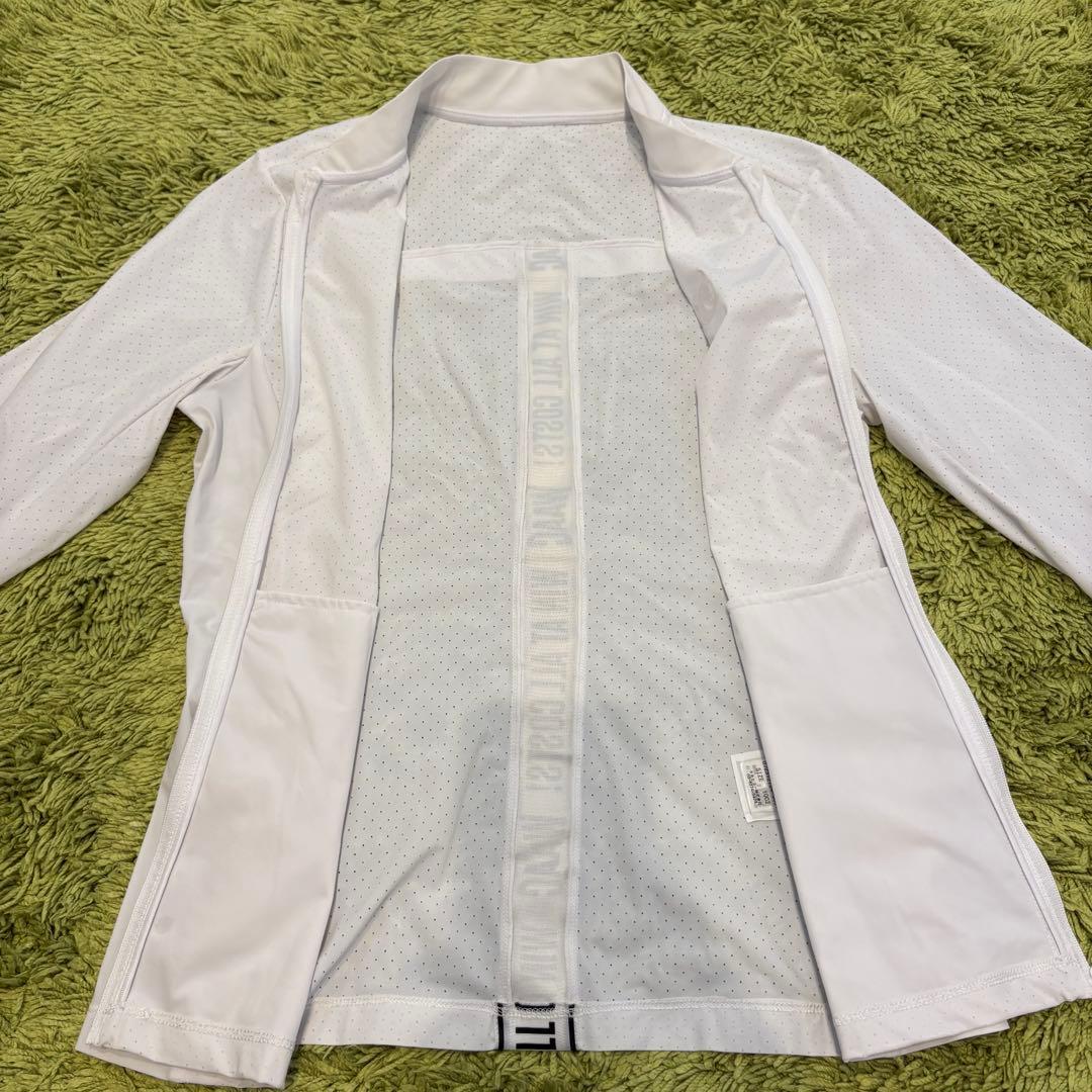 WAAC ワック ジップジャケット アウター 薄手 ホワイト 白 サイズ2