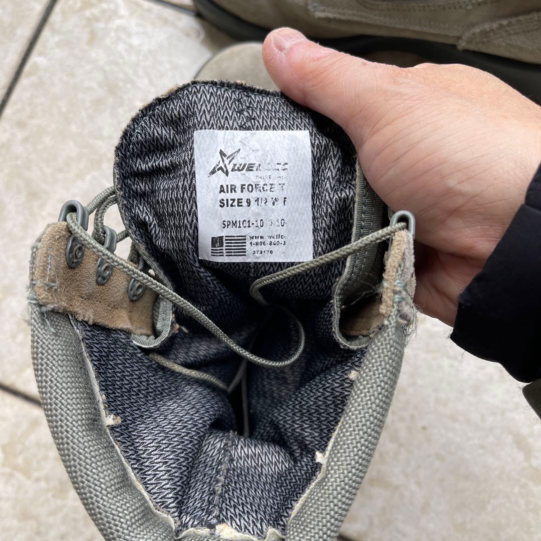 米軍ウェルコ　FORCE　TW　ミリタリーブーツ　US9.2/1W（27.5㎝）