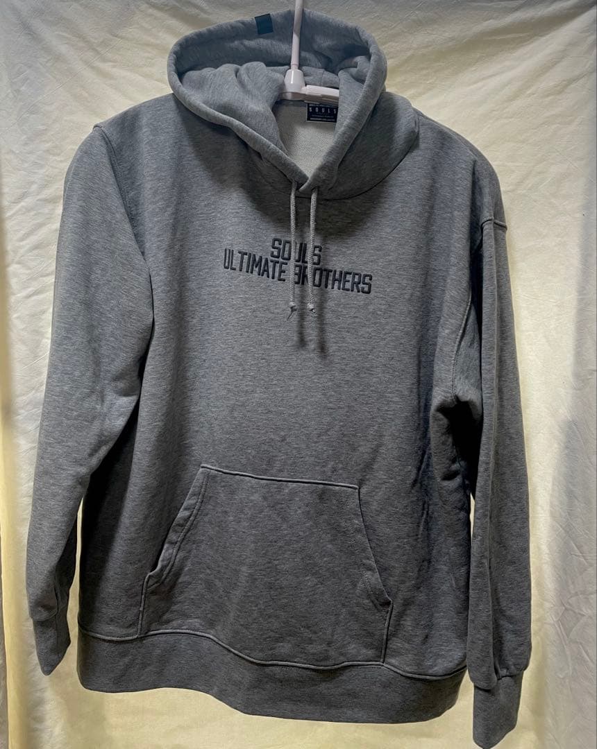SOULS ソウルズ Wフードプルパーカー グレー 3XL