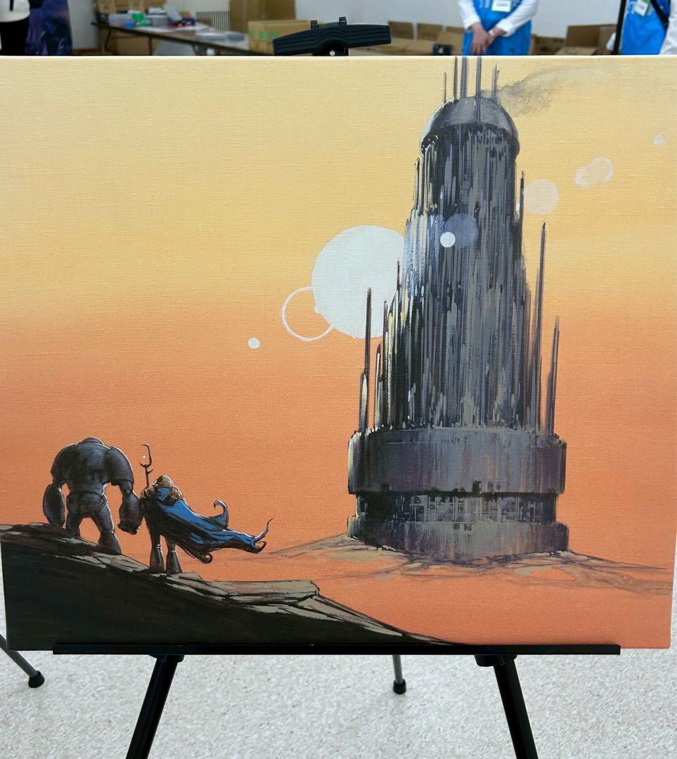 ウルザの塔　キャンバスアート　マジック大戦祭