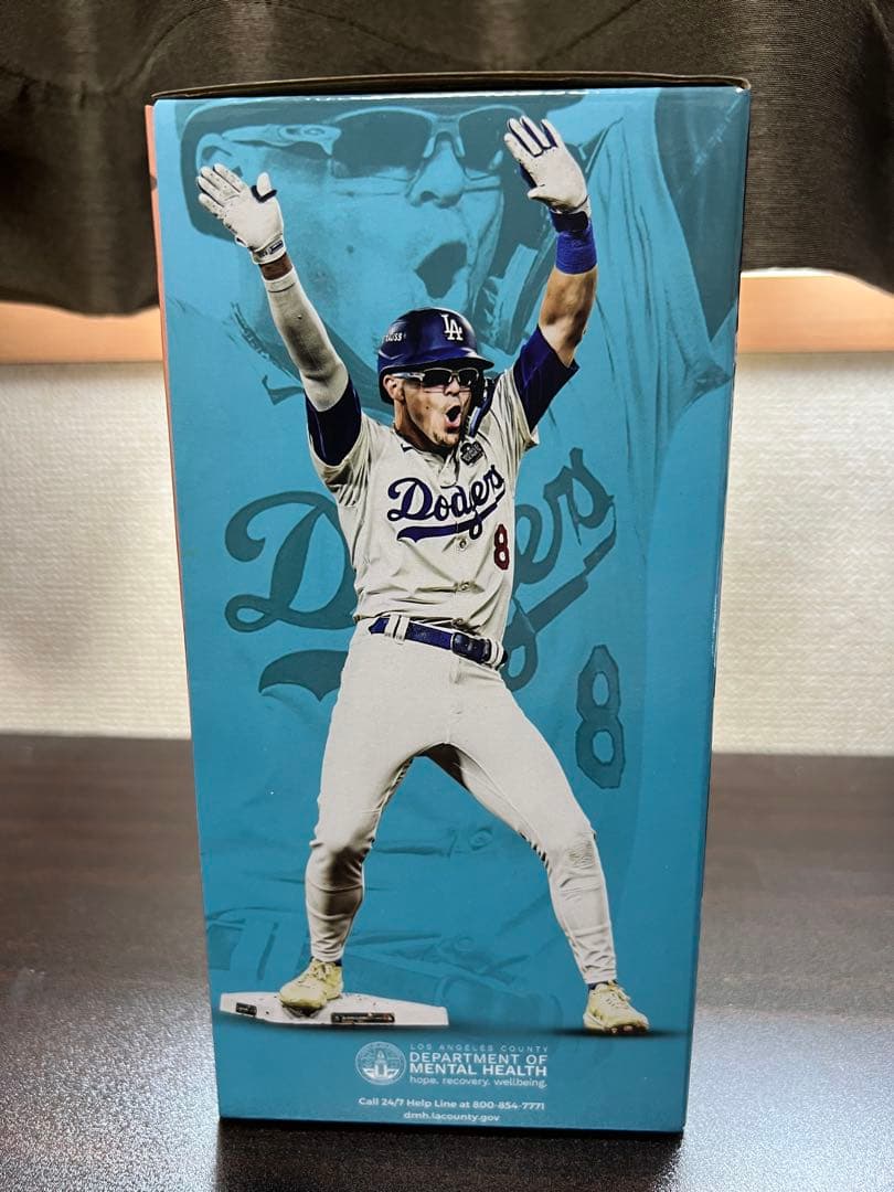 【国内入手困難】キケ ヘルナンデス　Kike Hernández ボブルヘッド