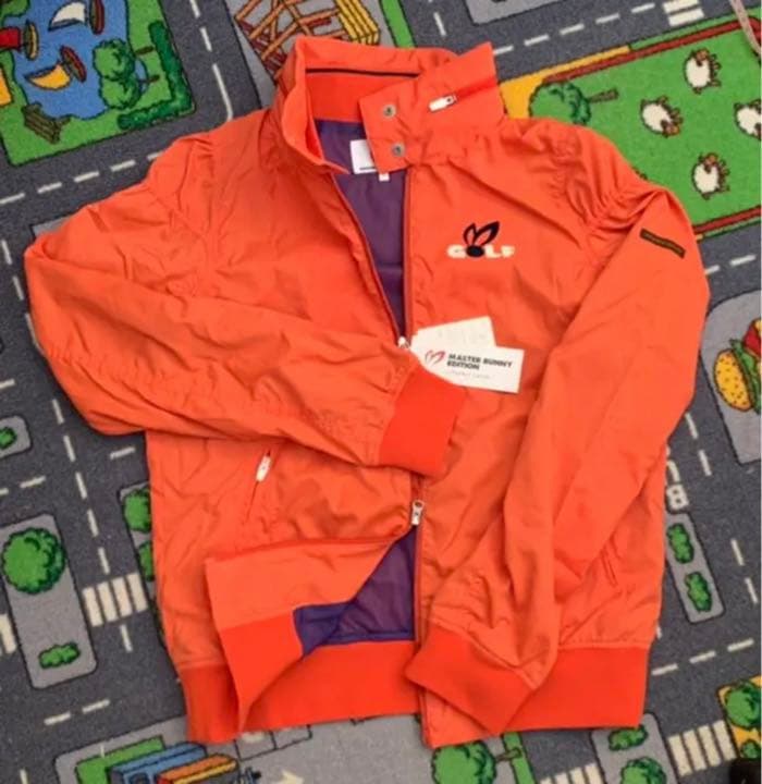 パーリーゲイツ　マスターバーニーパーカー付きブルゾン