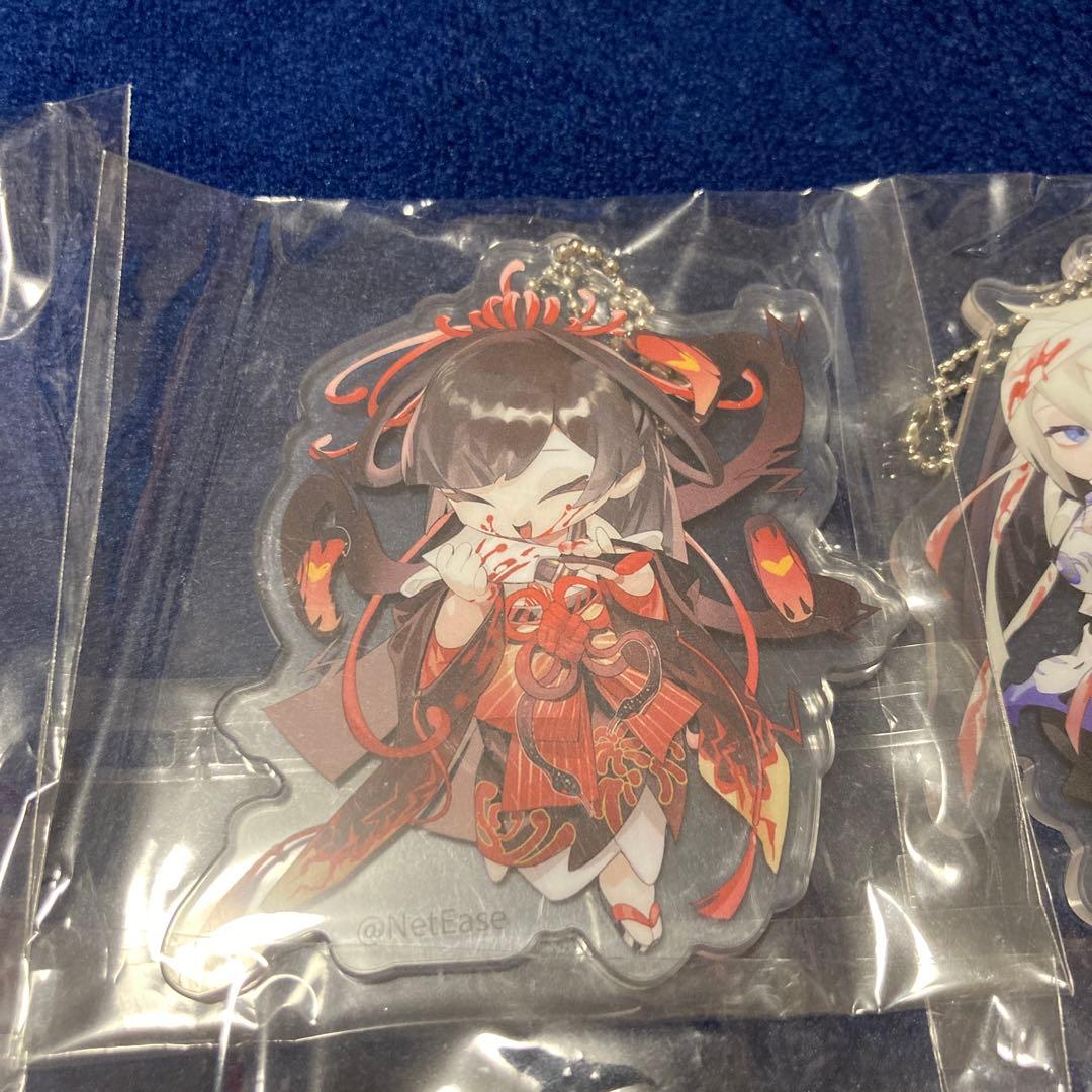 陰陽師本格幻想RPG 京の不思議 アクリルキーホルダー　６個セット　非売品