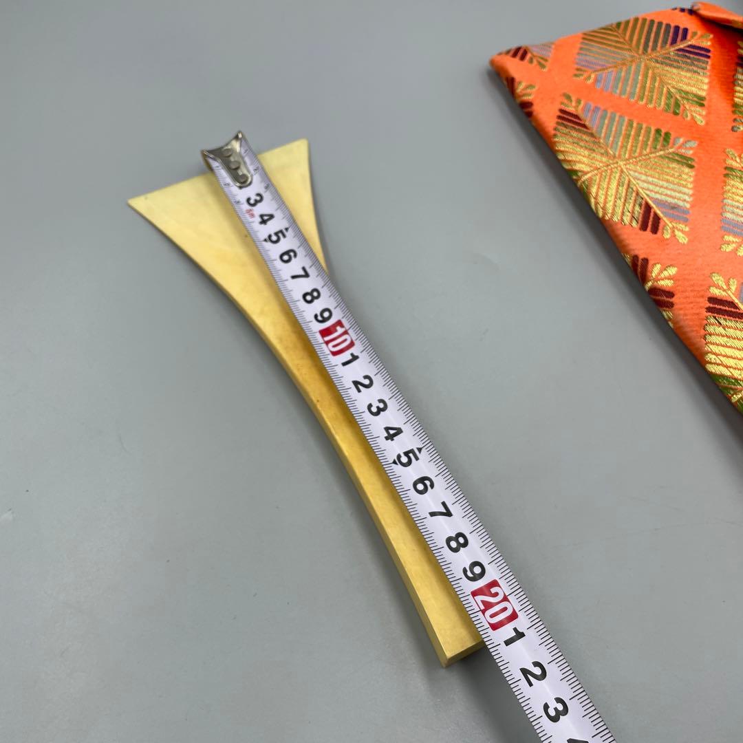 239ヴィンテージ 天然素材　三味線バチ　重さ約90g