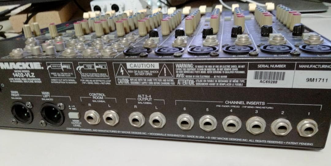 配信機器・PA機器・レコーディング機器 Mackie 1402-VLZ