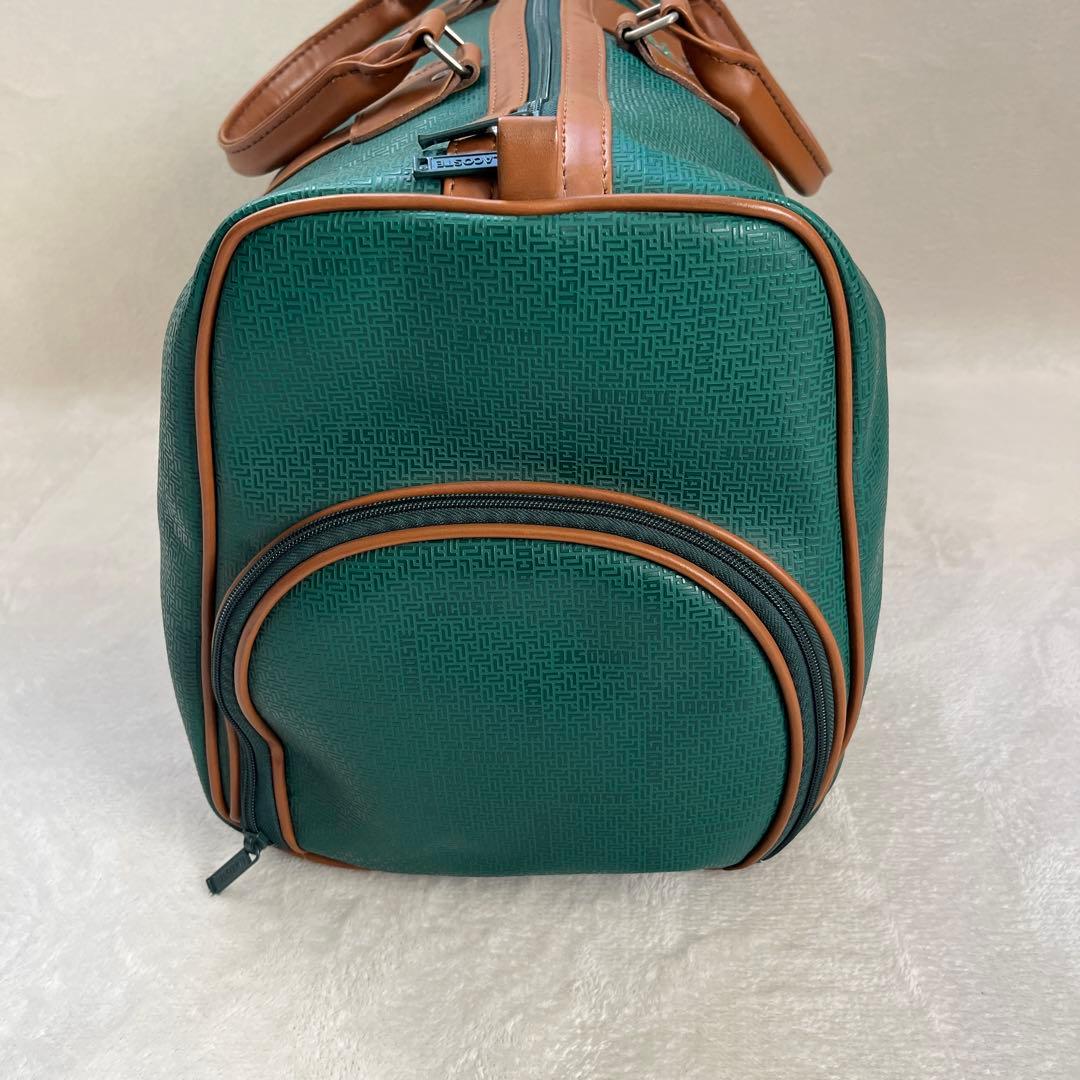 ラコステ　ボストンバック　ゴルフバッグ　旅行　総柄　大容量